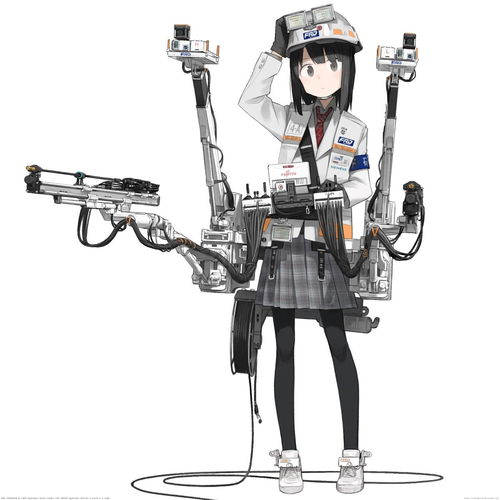 畫(huà)師推薦系列 機(jī)械x萌妹 真香